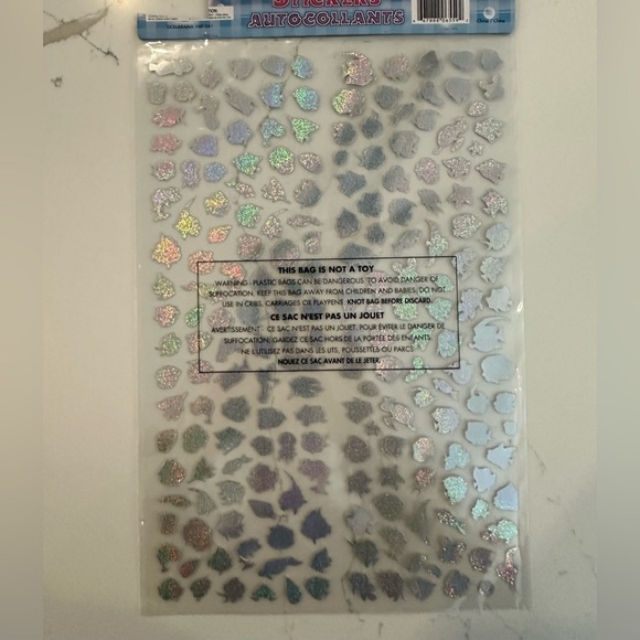 Sticker collection fish aquatic sparkly x 2  package. NIP - Picture 6 of 7